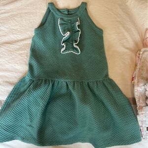 Janie and Jack teal summer dress